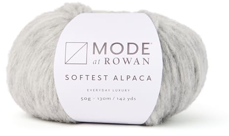 Mode at Rowan, Softest Alpaca, Pebble, 50g