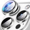 Diruite Camera Protector for iPhone 16 Pro/16 Pro Max, Perfect Fit HD Tempered Glass+Aluminum Rim Camera Lens Cover