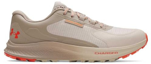 Under Armour Charged Bandit Trail 3 Herren-Sneaker, Timberwolf Taupe/Taupe Dusk/Surplus Orange, 43 EU