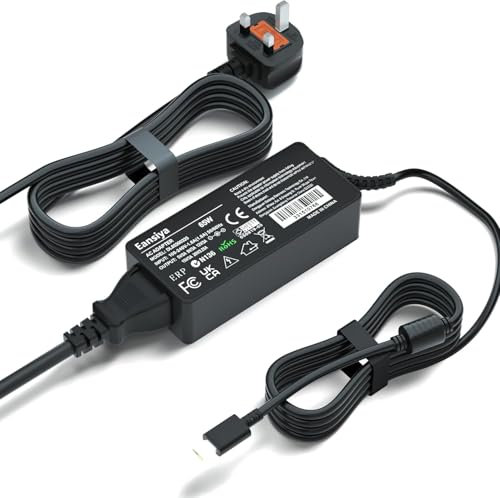 Lenovo Laptop Charger 65W USB-C Laptop Charger for Lenovo ThinkPad X13 2023/X1 Carbon/T14/T15/E14/E15/T480/T490/Yoga C930/S730/IdeaPad 730s, Chromebook S330 2nd Gen