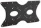 Mount-It! VESA Adapter Plate – TV & Monitor Mount Extender, Converts 50x50, 75x75, 100x100, 200x100, 200x200 to Larger VESA Patterns Up to 400x200mm – Fits 32”-55” Screens, Hardware Kit Included