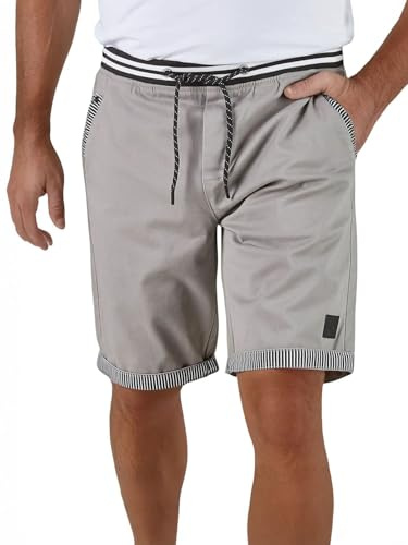 riverso Kurze Hosen Herren Stretch Regular Fit RIVAngelo Bermuda Shorts | Sommer Schwarz Beige Grau Blau Navy Grün S M L XL XXL 3XL 4XL 5XL