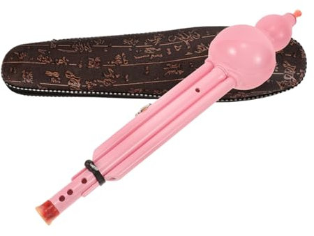 CIMAXIC Sopranblockflöte Mit Löchern Rosa Musikinstrument Für Anfänger Und Schüler Kunststoffflöte Mit Aufbewahrungskoffer Kinderinstrument Für Heimgebrauch