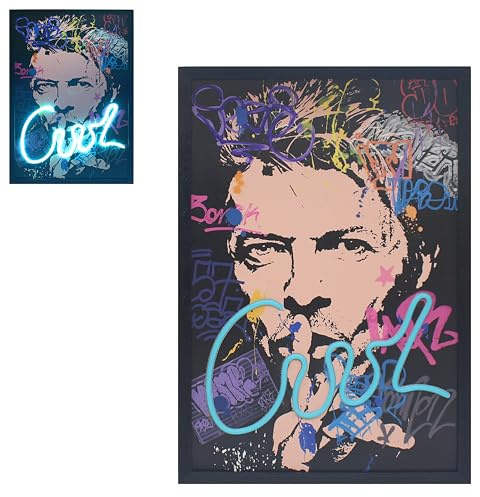 Lesser & Pavey Star Man Mini Bricks Home Decor Stylish Canvas Wall Art