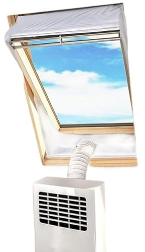 Kit de Ventilación para Ventana de Aire Acondicionado - Accesorios para Conductos de Aire Portátil,Unidad de Ventilación para Equipo de Climatización Móvil - para Hogar, Apartamento, Casa de Campo,