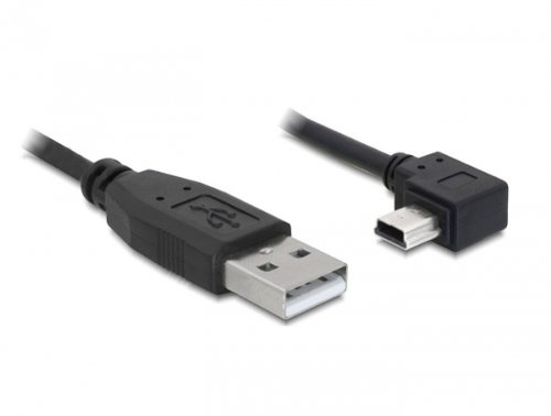 2x DELOCK Kabel USB 2.0-A > USBmini 5pin gew. 5m