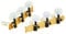 Ortega Guitars Classic Stimmmechaniken Set - gold/weiß standard (OTMSTD-GOWH)