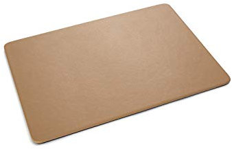 SIGEL SA403 Mauspad, cognac, hochwertiges Lederimitat, 27 x 20 cm
