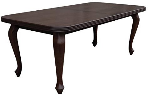 Mirjan24 Esszimmertisch S13, Praktischer Auszugstisch, Esstisch, Farbauswahl, Tisch für Esszimmer, Küchentisch, Ausziehtisch (Nuss, 100x200x300)