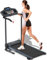 SereneLife Cinta de Correr, Plegable, de Andar, caminadora, electrica, Treadmill, Ajuste de inclinacion 3 Niveles, Bluetooth, App, para Caminar, Correr, Gym, LCD, Color Negro