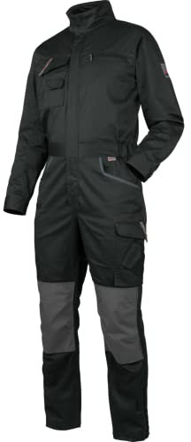WÜRTH MODYF Overall Stretch X - professioneller Arbeitsoverall für Herren - Overall mit Knieschutztaschen - in der Größe 5XL in Grau