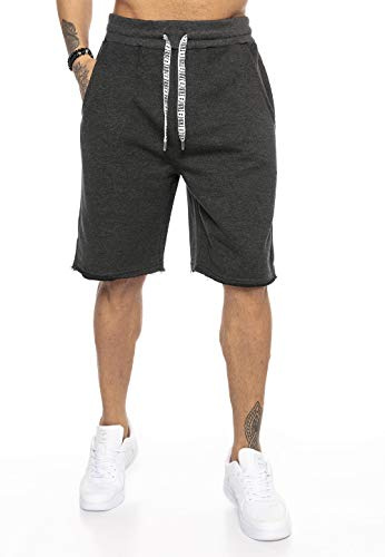 Redbridge Premium Shorts Sweatpants Kurze Hose Jogger Bequem Lässig Anthrazit XL