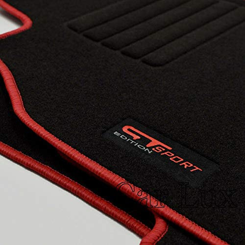 Car Lux AR03375 Tapis de voiture sur mesure en velours pour Megane 3 III Coupé à partir de 2008