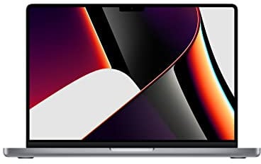 Fine-2021 Apple MacBook Pro con Apple chip M1 Pro (14-pollici, 16GB RAM, 1TB SSD) (QWERTY English) Grigio siderale (Ricondizionato)