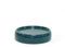 Douceur d'Intérieur, Porte-Savon (Diamètre 10 x 3.5 cm) Bullea Bleu/Emeraude, Céramique