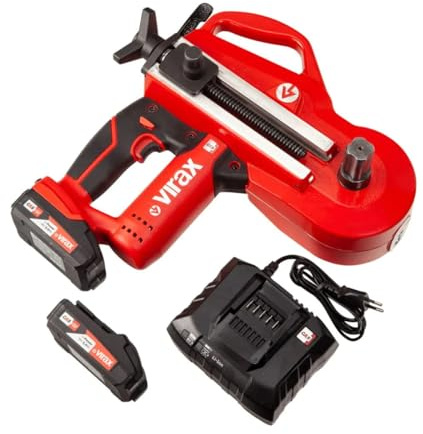 Cintreuse électroportative 18 V Eurostem III + Formes 14-16-18-22-28 mm | 251875 - Virax