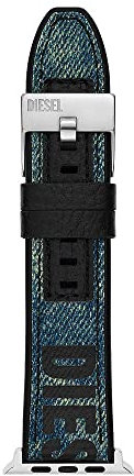 Diesel Band compatible with Apple Watch® for men, 42/44/45/49mm - 24mm Multi Leather, DSS0016