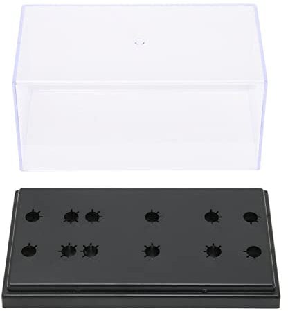 headshell aufbewahrung,Headshell Aufbewahrungsbox,Turntable Cartridge Storage Case,Tonabnehmergehäuse Tonabnehmer Plattenspieler Phonograph Head Aufbewahrungsbox High-End Phonograph Head L Needle Rack