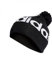 adidas Unisex Pompom Beanie, Black/White, M