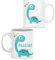Worfull Regalos Tazas plástico. Tazas Personalizadas. Tazas Infantiles plástico Varios diseños. (DINO)