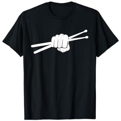 Schlagzeug Tshirt Herren Damen Drums Schlagzeugspieler T-Shirt