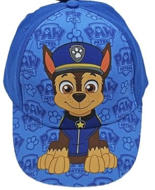 Paw Patrol Basecap Cap für Mädchen und Jungen (DE/NL/SE/PL, Numerisch, 52, blau)