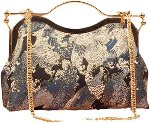 EOTRERANQ Klassische Kette Damen Umhängetasche Chic Lay Bag Damenhandtaschen Vintage Damen Mutter Geschenktaschen(Women Bag 1)