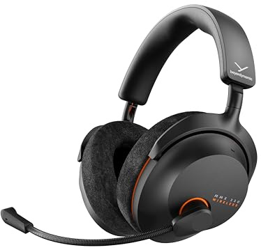 beyerdynamic MMX 230 Headset da gaming senza fili con Bluetooth® 6.0 e ANC, durata della batteria di 60 ore, batteria sostituibile, in nero - Nuovo aggiornamento disponibile tramite l'app