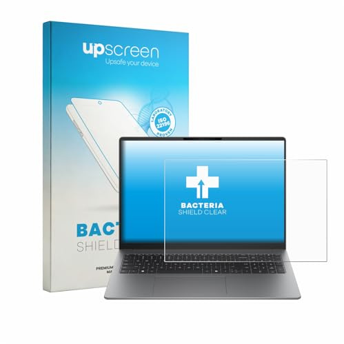upscreen Antibakterielle Schutzfolie für HP 200 G2a 16 Klare Displayschutz-Folie