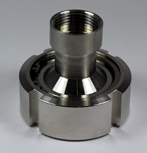 Täsler - Industrieverpackungen IBC Adapter 360° V4A - DN50 S60x6 IG auf 1,25 IG - EPDM - drehbar - für IBC Container/Regenwassertank