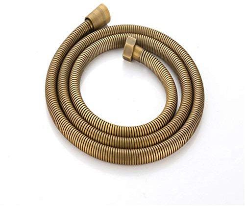Wanym Tuyau de douche en laiton antique de remplacement tuyau de douche flexible Tuyau de douche flexible pour robinet de douche flexible