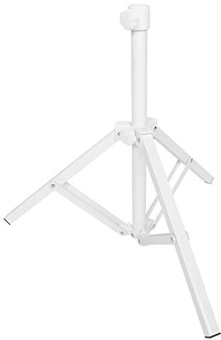 Soporte plegable para sombrilla de playa, base de soporte de sombrilla plegable de metal triangular para playa de jardín, pesca en camping, sombrillas para patio