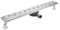 Caniveau pour Douche Siphon Sol d'évacuation en Acier Inoxydable Plancher de Douche de Salle de Bains Rectangle, 360° sortie d'eau, 60cm