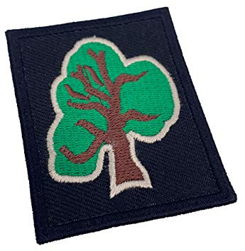 Hornbeam Militaria Reproduction WW2 Era British Army Insignia, British 46th Infantry Division Patch, Sew On