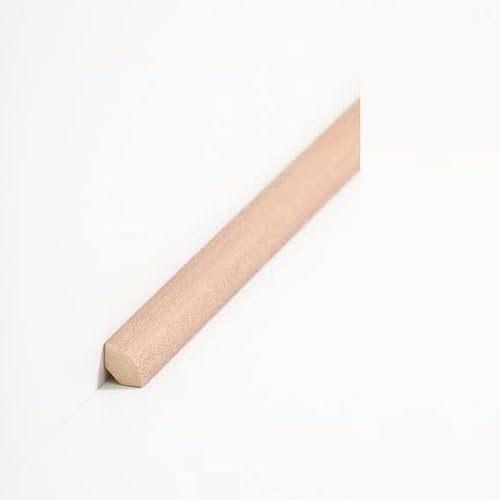 Südbrock | Quart de fils 14.39 | Hêtre | 14 x 14 x 2000 mm | Plinthe en bois massif | Barre de sol | Design sobre | 10 m