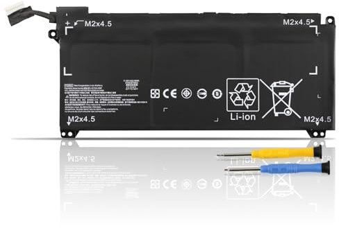K KYUER PG06XL Laptop Akku für HP Omen 15-dh 15-dh0000 15t-dh000 15t-dh100 15-dh0001ns 15-dh0002ns 15-dh0002nl 15-dh0003na 15-dh0004ng 15-dh0007ng dh0008ns HSTNN-DB9F L48431-2C1 L48497-005 L48497-006