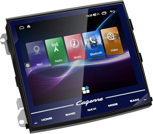 Autoradio Android 12 per Porsche Cayenne (2011-2015) (Octa core 2G RAM+32G ROM) 8.4' Wireless Carplay/Android Auto/GPS Navigation/Bluetooth/4G/Wifi/Telecamera posteriore/SWC/FM AM Radio