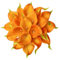 DuHouse Künstliche Calla-Lilien, fühlt sich echt an, Latex-Blumen für DIY, Hochzeit, Blumenstrauß, Party, Heimdekoration (orange), 20 Stück