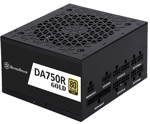 Silverstone SST-DA750R-GM,FA ATX Totalmente Modular 80 Plus Gold 750W ATX 3,0 y PCIe 5,0