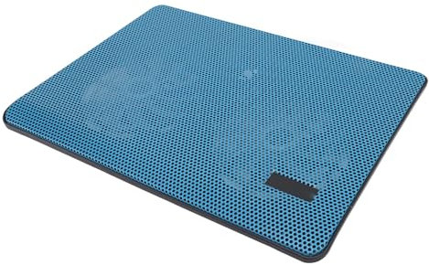 Laptop Kühlpad, 35x25x3cm Laptop Doppellüfter Geräuscharmer Laptop Kühler Gaming Kühlpad Ständer Für Laptops Innerhalb von 17 Zoll, Tragbar Leicht 1,5 mm Maschenweite PC Laptop Cooler USB Kühlpads