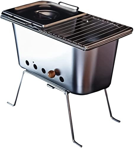 Barbecue extérieur à gaz en acier inoxydable, Barbecue Portable d'intérieur au charbon de bois, Patio extérieur, cuisinière de Camping, outils de cuisine de fête