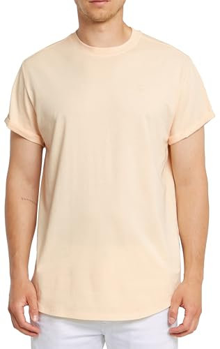 G-Star Herren Lash T-Shirt, Rosa (Linen gd D16396-2653-H033), L