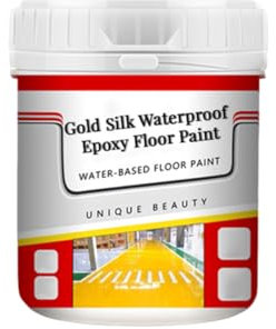 1,589/5,000 Schnelltrocknende, rutschfeste Bodenfarbe auf Wasserbasis, Betonfarbe, Bodenfarbe, Epoxid-Bodenfarbe, Bodenfarbe für den Innenbereich, Betonbodenfarbe (Red)