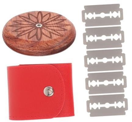 PHENOFICE Holz Brotmesser Brotschneidewerkzeug Aus Blumen Harzholz Mit Rasiermesserklinge Für Teig Und Brot Back Ritzmesser Mit Ergonomischem Griff Für Küche Und Konditorei
