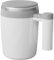 DONGKER Tazza Automescolante, 400ML Tazze Miscelazione Automatica in Acciaio Inossidabile con Porta di Ricarica Magnetica, Bicchieri Autoagitante con Manico e Coperchio per Caffè, Latte, Cacao