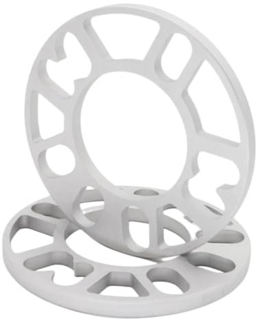 Spurverbreiterung 4 Stück Aluminium Universal Spurverbreiterung Distanzscheiben Platte 10mm 4 Lug 5 Lug Fit 4x100 4x108 4x110 4x112 4X 114,3 5x100 5x110 5x115 5x120 Raddistanzscheiben