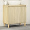 Myheimly Waschbeckenunterschrank,Badschrank mit Stauraum,Waschtisch Unterschrank mit Holzbeinen,Schrank Badunterschrank Badmöbel,Holzwerkstoff WaschbeckenunterschrankSonoma Eiche