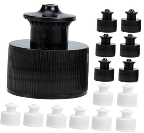 Wiederverwendbarer Wasserflaschenverschluss 28mm 20 Stück Kunststoff