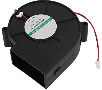 Low Noise Blower Fan, High Speed Operation High Temperature Resistance Centrifugal Fan DC12V 1A, for Outdoor Blowers, Bubble Machines, and Other Small Electrical Appliances