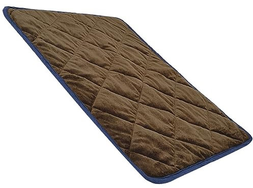 TOYANDONA Heated Dog Bed Pet Heating Pad Self Heating Cat Mat Washable Comfortable for